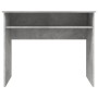 Betongrauer Sperrholzschreibtisch 90x50x74 cm von vidaXL, Schreibtische - Ref: Foro24-801174, Preis: 57,56 €, Rabatt: %