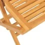 Juego de comedor para jardín 5 piezas madera maciza de teca de vidaXL, Conjuntos de jardín - Ref: Foro24-3155025, Precio: 412...