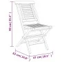 Juego de comedor para jardín 5 piezas madera maciza de teca de vidaXL, Conjuntos de jardín - Ref: Foro24-3155025, Precio: 412...