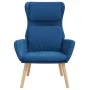 Sillón de relax de terciopelo azul de vidaXL, Sillones - Ref: Foro24-341361, Precio: 115,93 €, Descuento: %