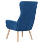 Blue velvet relaxation armchair by vidaXL, Armchairs - Ref: Foro24-341361, Price: 118,00 €, Discount: %