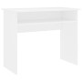 Weißer Sperrholzschreibtisch 90x50x74 cm von vidaXL, Schreibtische - Ref: Foro24-801170, Preis: 63,30 €, Rabatt: %