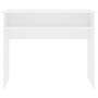 Weißer Sperrholzschreibtisch 90x50x74 cm von vidaXL, Schreibtische - Ref: Foro24-801170, Preis: 63,30 €, Rabatt: %