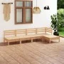 Juego de muebles de jardín 5 piezas madera maciza pino de vidaXL, Conjuntos de jardín - Ref: Foro24-3082657, Precio: 213,27 €...