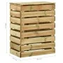 Composters made of 4 pine wood sheets, measuring 80x50x100 cm each. by vidaXL, Composters - Ref: Foro24-3078138, Price: 266,1...
