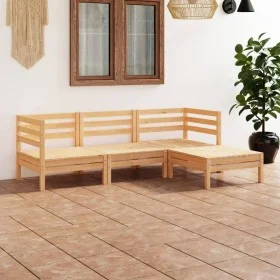 4-piece solid pine wood garden furniture set by vidaXL, Garden sets - Ref: Foro24-3082667, Price: 196,14 €, Discount: %