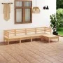 Juego de muebles de jardín 5 piezas madera maciza pino de vidaXL, Conjuntos de jardín - Ref: Foro24-3082677, Precio: 226,02 €...