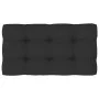 Grau imprägnierter Paletten-Gartenhocker aus Kiefernholz von vidaXL, Modulare Sofas für den Außenbereich - Ref: Foro24-306648...