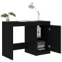 Schwarzer Sperrholz-Schreibtisch 100x50x76 cm von vidaXL, Schreibtische - Ref: Foro24-801797, Preis: 86,73 €, Rabatt: %