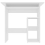 Weißer Sperrholzschreibtisch 80x45x74 cm von vidaXL, Schreibtische - Ref: Foro24-801364, Preis: 70,85 €, Rabatt: %