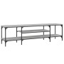 TV-Möbel aus Eisen und Sperrholz Sonoma grau 161x35x45cm von vidaXL, TV-Möbel - Ref: Foro24-831811, Preis: 71,08 €, Rabatt: %
