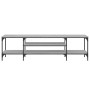 TV-Möbel aus Eisen und Sperrholz Sonoma grau 161x35x45cm von vidaXL, TV-Möbel - Ref: Foro24-831811, Preis: 71,08 €, Rabatt: %