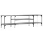 TV-Möbel aus Eisen und Sperrholz Sonoma grau 161x35x45cm von vidaXL, TV-Möbel - Ref: Foro24-831811, Preis: 71,08 €, Rabatt: %