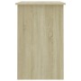 Escritorio madera contrachapada color roble Sonoma 100x50x76 cm de vidaXL, Escritorios - Ref: Foro24-801083, Precio: 93,79 €,...