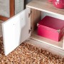 Conjunto de mueble de TV 5 pcs y roble Sonoma