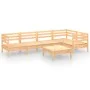 Juego de muebles de jardín 6 piezas madera maciza pino de vidaXL, Conjuntos de jardín - Ref: Foro24-3082702, Precio: 269,99 €...