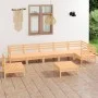 Garden furniture set 8 pieces solid pine wood by vidaXL, Garden sets - Ref: Foro24-3082742, Price: 337,61 €, Discount: %