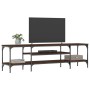 Mueble TV hierro madera contrachapada roble marrón 161x35x45 cm de vidaXL, Muebles TV - Ref: Foro24-831812, Precio: 75,27 €, ...