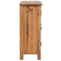 Mueble del cuarto de baño madera maciza de pino 59x32x80 cm
