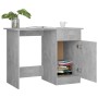 Concrete gray plywood desk 100x50x76 cm by vidaXL, Desks - Ref: Foro24-801084, Price: 77,96 €, Discount: %