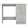 Concrete gray plywood desk 100x50x76 cm by vidaXL, Desks - Ref: Foro24-801084, Price: 77,96 €, Discount: %
