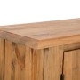 Mueble de pared para baño madera maciza de pino 42x23x70 cm