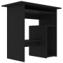 Schwarzer Sperrholzschreibtisch 80x45x74 cm von vidaXL, Schreibtische - Ref: Foro24-801365, Preis: 58,58 €, Rabatt: %