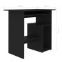 Schwarzer Sperrholzschreibtisch 80x45x74 cm von vidaXL, Schreibtische - Ref: Foro24-801365, Preis: 58,58 €, Rabatt: %