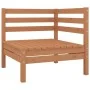 Garden furniture set 6 pieces solid honey brown pine wood by vidaXL, Garden sets - Ref: Foro24-3082725, Price: 317,07 €, Disc...