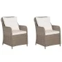 Brown 3-Piece Garden Dining Set by vidaXL, Garden sets - Ref: Foro24-3067724, Price: 369,79 €, Discount: %