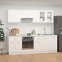 Achtteiliges Küchenmöbelset aus weißem Holzwerkstoff von vidaXL, Küchenschränke - Ref: Foro24-3067647, Preis: 500,73 €, Rabat...