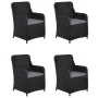 5-teiliges schwarzes Garten-Essset von vidaXL, Gartensets - Ref: Foro24-3067726, Preis: 617,96 €, Rabatt: %