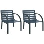 Gartenstühle 2 Einheiten graues Holz von vidaXL, Gartenstühle - Ref: Foro24-47938, Preis: 120,64 €, Rabatt: %