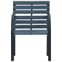 Gartenstühle 2 Einheiten graues Holz von vidaXL, Gartenstühle - Ref: Foro24-47938, Preis: 120,64 €, Rabatt: %