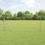 Valla de campo Plateado 25 x 0.8 m Acero galvanizado