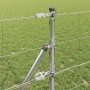 Valla de campo Plateado 25 x 0.8 m Acero galvanizado