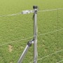 Valla de campo Plateado 25 x 1 m Acero galvanizado