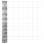 Valla de campo Plateado 25 x 1.2 m Acero galvanizado
