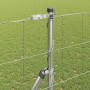 Valla de campo Plateado 25 x 1.4 m Acero galvanizado