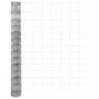 Valla de campo Plateado 25 x 1.4 m Acero galvanizado