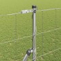 Valla de campo Plateado 25 x 1.5 m Acero galvanizado
