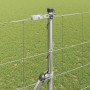 Valla de campo Plateado 25 x 1.5 m Acero galvanizado