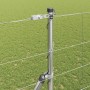 Valla de campo Plateado 25 x 1.5 m Acero galvanizado