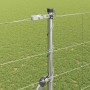 Valla de campo Plateado 25 x 1.6 m Acero galvanizado