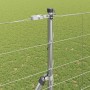 Valla de campo Plateado 25 x 1.6 m Acero galvanizado