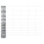 Valla de campo Plateado 50 x 1.2 m Acero galvanizado