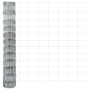 Valla de campo Plateado 50 x 1.2 m Acero galvanizado