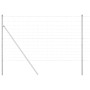 Valla de campo Plateado 50 x 1.4 m Acero galvanizado