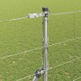 Valla de campo Plateado 50 x 1.6 m Acero galvanizado