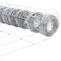 Valla de campo Plateado 100 x 0.8 m Acero galvanizado